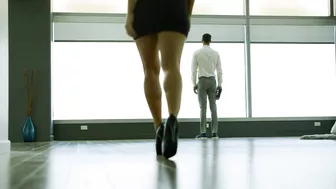 Skinny Jade Jantzen flirts and seduces her roommate's beloved