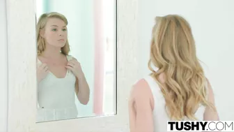 Nicole Clitman's boyfriend cheated on her so she has anal sex with his pal as revenge