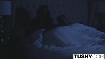 Big-boobied Latina Luna Star gets analyzed by husband's nephew