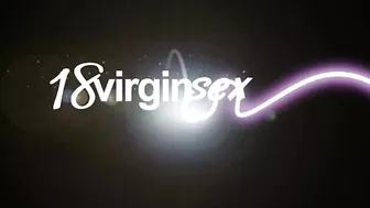 Excited virgin with long hair urgently needs pink vibrator