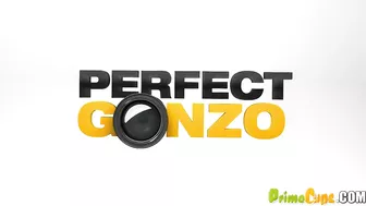 Redhead with natural tits puts the rake aside and takes a toy