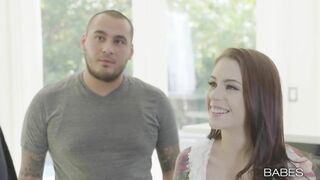 Black Casanova fucks stunning white babe Anna De Ville