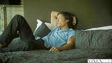 Busty teen cutie seduces sister's lover and shows him real love