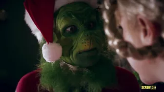 Grinch tries to steal Christmas but everything turns into sex thanks to Cherie Deville and Chloe Couture