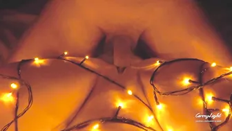 XXX actress wrapped with garland likes cock of colleague's bro inside