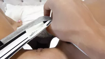 Casually girl sent masturbation XXX video not to hubby but his bro