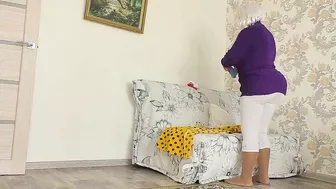 Son has rough anal XXX sex with his blonde mom on the small couch Son has rough anal XXX sex with his blonde mom on the small couch