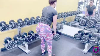 After gym callipygous MILF asks husband's brother to lick XXX part