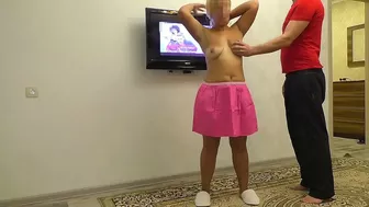 Pervert mom in a skirt pleased her son with a good blowjob incest  sex Pervert mom in a skirt pleased her son with a good blowjob incest  sex