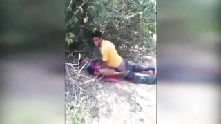 [ XXX indian porn ] 68 years old Desi aunty banged in forest by nephews