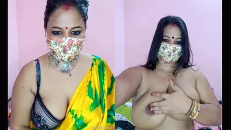 Super sexy chubby Desi aunty full nude show XXX indian porn
