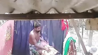 Indian XXX Porn, Slutty Desi wife fucked by Devar in open