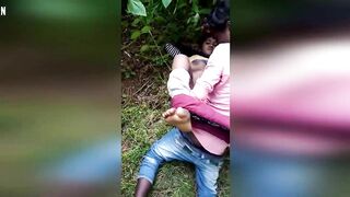 Leak indian porn, Lewd brother fucks Desi sister in the jungle for money