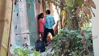 Desi wife cheats with stepbro when husband is in village, Indian porn
