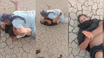 Mature Desi slut has sex outdoor with two guys, scandal Indian porn Mature Desi slut has sex outdoor with two guys, scandal Indian porn