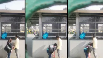 Mischievous Desi coworker give blowjob in the outdoor, indian sex