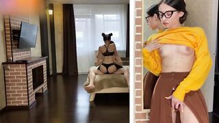 Fucking my girlfriend while her sister masturbates