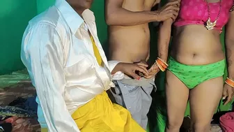 Saheli made me chudai both together with my husband in Hindi with clear voice