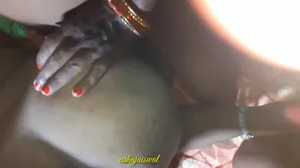 Desi sister-in-law's fuck with son-in-law in the old barn, Hindi voice