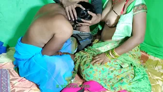 Indian boy fuck someone else's wife and her aunty, best sex on Hindi