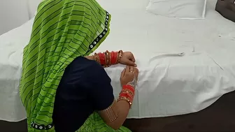 Indian aunty dragged into affair with devar after oral foreplay