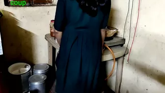 Desi aunty teases devar with round booty and gets drilled from behind Desi aunty teases devar with round booty and gets drilled from behind