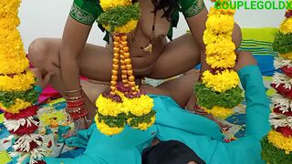 Indian porn video in which couple begins honeymoon with hot chudai