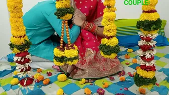 Indian porn video in which couple begins honeymoon with hot chudai