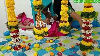 Indian porn video in which couple begins honeymoon with hot chudai