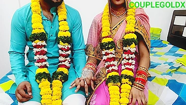 After Indian ceremony Devar makes love with Bhabhi in reverse spoon pose