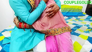 After Indian ceremony Devar makes love with Bhabhi in reverse spoon pose