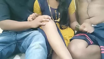Slutty Indian wife drilled by devar in front of obedient husband