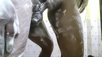 Naked Bhabhi covered with lather and fucked by Desi stud in bath Naked Bhabhi covered with lather and fucked by Desi stud in bath