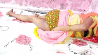 Young Indian sister-in-law rides boyfriend's phallus during chudai