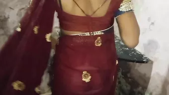 During chudai Bhabhi permits lover to pee on her delicious booty