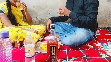Drunken sister-in-law seduced by insistent Devar in hot Indian porn