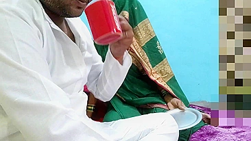 Desi man lures sexy teen into chudai under pretext of drinking tea