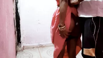 Horny Desi fellow has chudai with sister-in-law dressed in sari