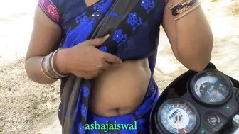 Promenade makes Indian aunty in the mood for anal chudai at home