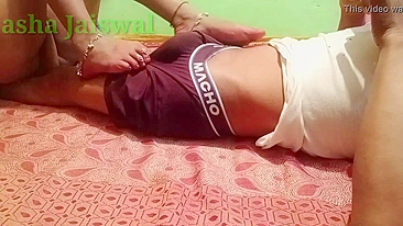 Inventive Desi sister-in-law pleases lover with amazing footjob