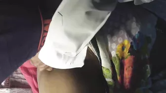 Modest Indian aunty seduced and fucked by horny devar on the bed