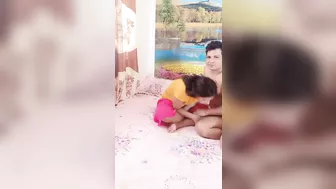 Amateur Indian porn of lovely beauty fucked by hung devar at home