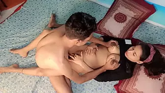 Submissive Indian sister-in-law takes devar's prick into bald cunny Submissive Indian sister-in-law takes devar's prick into bald cunny