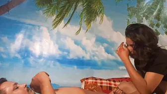 Luxurious sister-in-law coaxes horny devar to screw her bald snatch