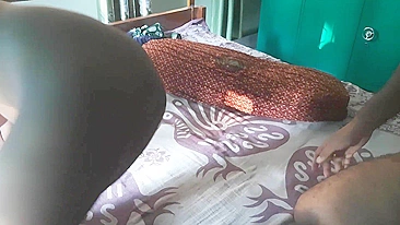 Winsome Desi sister-in-law satisfied by neighbor in the bedroom