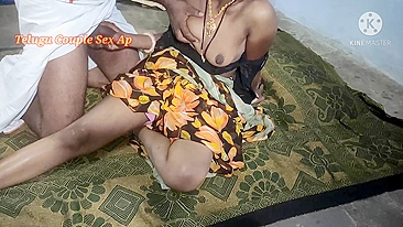 Indian man undresses housewife and fucks her welcoming wet coochie