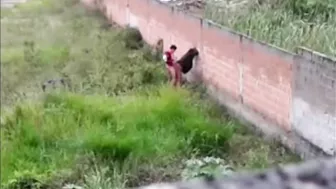 Cheating indian wife from Hyderabad outdoor sex with young lover