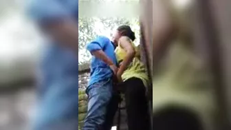 Cute Indian village lovers home sex, their video leaked online