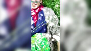 Weather is beautiful and Indian couple films caught porn video