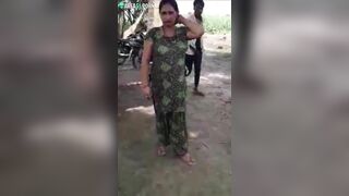 Indian Bhabhi caught fucking in village with father in law - Hindi talk